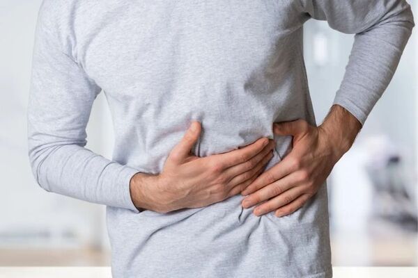 Dor abdominal persistente